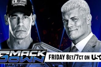 Results, highlights, and key moments from the WWE Smackdown match on July 18, 2025