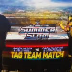 WWE Summerslam 2025 Celebrity Tag Team Match Set