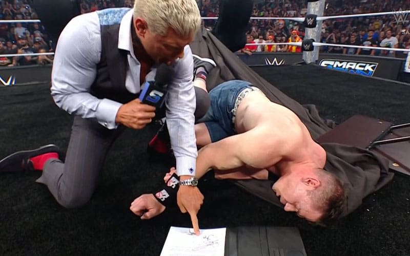 John Cena vs Cody Rhodes at WWE Summerslam