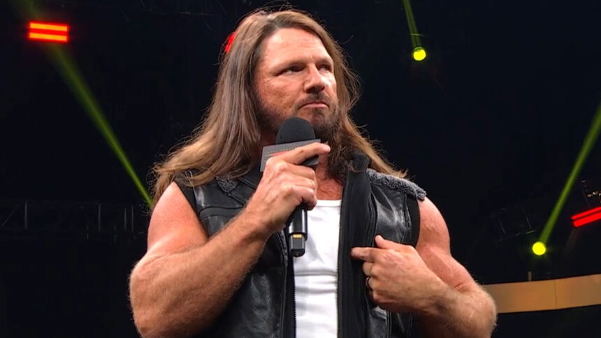 WWE Star AJ Styles Appears At TNA Wrestling Slammiversary 2025