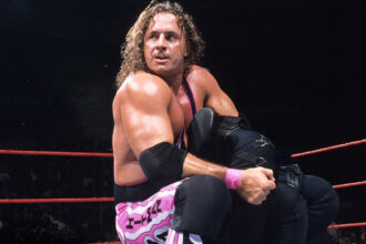 WWE Vault reveals alternative white and gold concept gear for Bret Heart