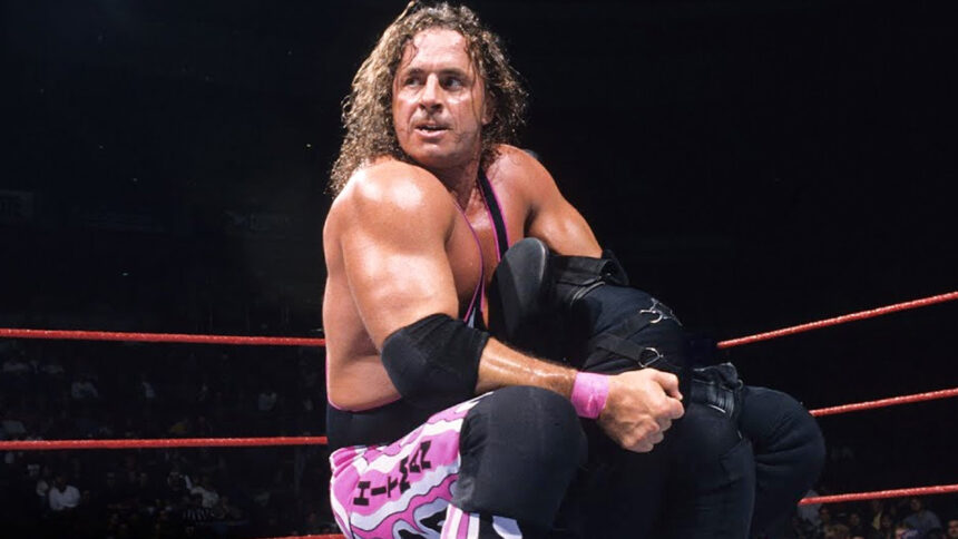 WWE Vault reveals alternative white and gold concept gear for Bret Heart