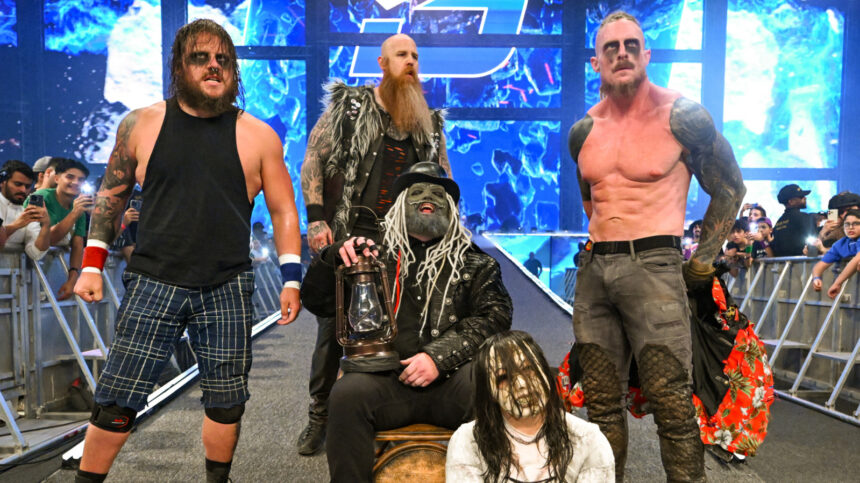 Wyatt Sids defeats street profits and captures WWE Tag Team titles on smackdown
