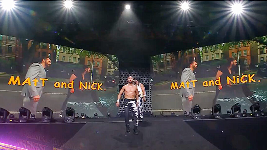 Young Bucks struggle with dynamite after losing AEW EVP status
