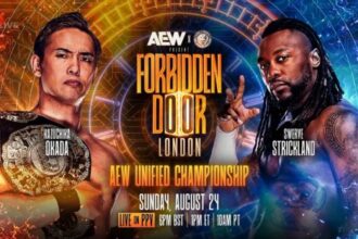 Two title matches set in AEW Forbidden Door (8/24)