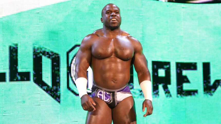 Apollo Crews return to in-ring training after a major injury