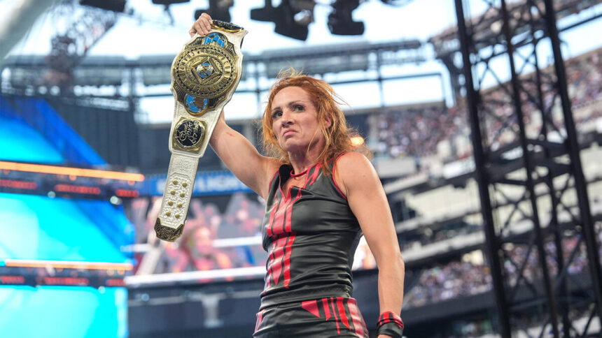 Becky Lynch debuts a new theme with Summerslam