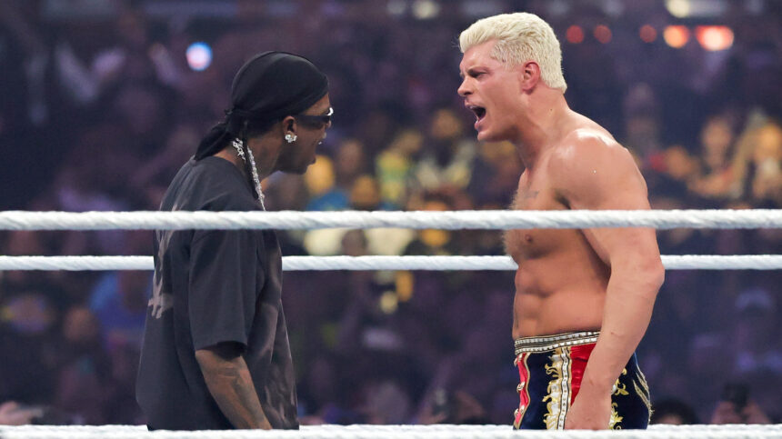 Cody Rhodes remembers getting "Potatoes" from Travis Scott in the WWE Elimination Chamber