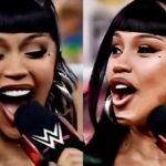 Behind the scene footage captures Cardi B's moments before SummerSlam's exterior