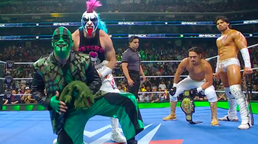 Iguana & Psycho Piero make the debut of WWE's main roster and won't be able to regain AAA tag titles