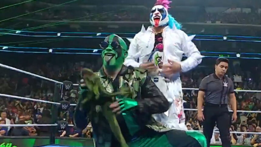 AAA’s Mr Iguana & Psycho Clown Debut On WWE SmackDown