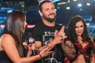 Karrion Kross & Scarlett responds to Triple H Misha's "We Want Kross" chants