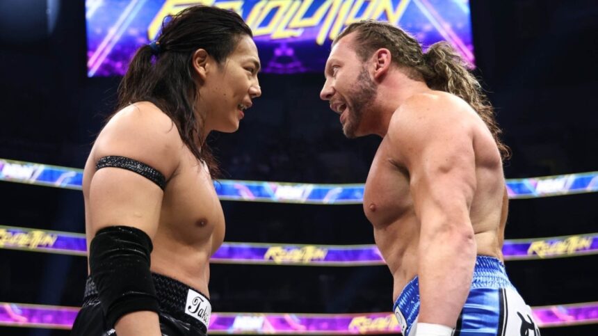 How Kenny Omega says the AEW Revolution match Takeshita could have been lost in the shuffle