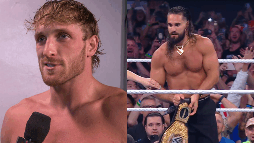 Seth Rollins' WWE World Title Logan Paul won: "It's dirty"