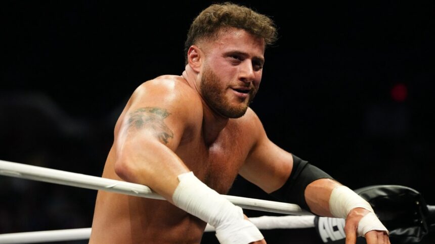 MJF performed the AEW world title opportunity