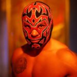 The strangest Lucha subway star