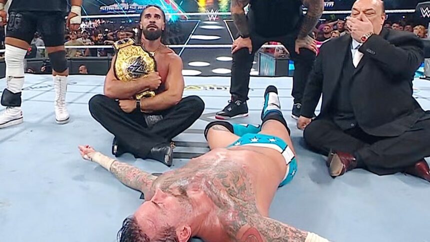 Paul Heyman cleans Seth Rollins injury and cash-in
