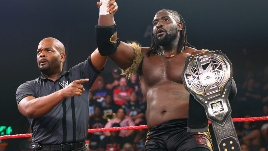 Oba Femi's WWE nxt Heatwave Challenger is decided in Philadelphia