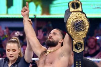 Seth Rollins shocks the WWE Universe and surprise money with bank cash in at Summerslam 2025