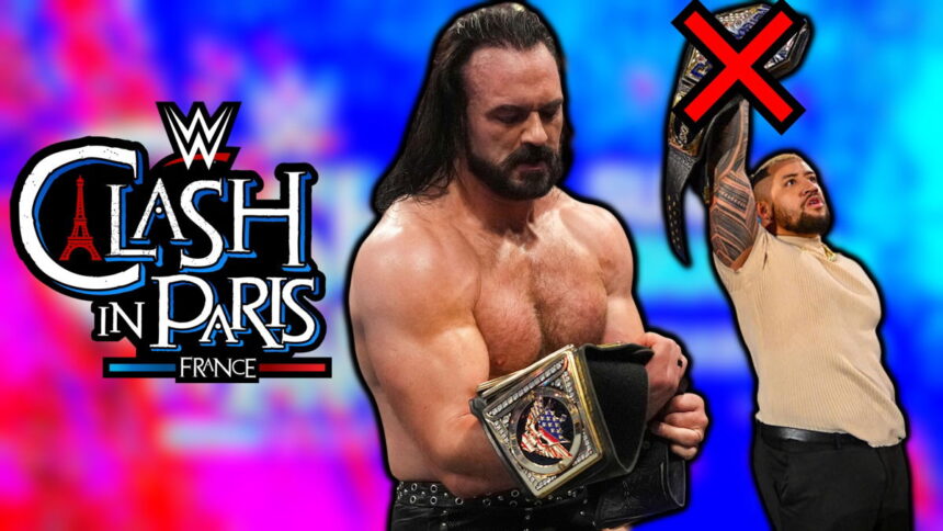 7 Title Changes At WWE Clash In Paris 2025