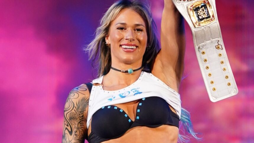 Sol Ruca escapes the Chaos WWE NXT Main Event with a Female NA Title