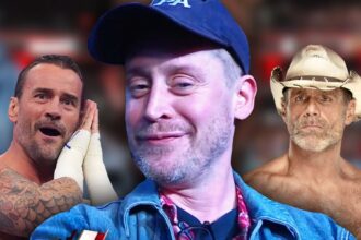 Macaulay Culkin's dream wrestling card