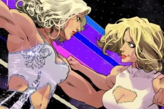 Tony Storm fights Power Girl for a new DC comic title