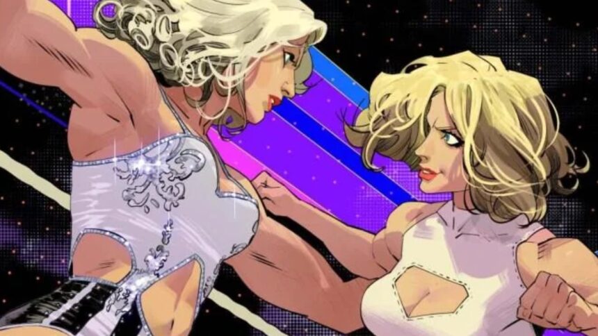 Tony Storm fights Power Girl for a new DC comic title