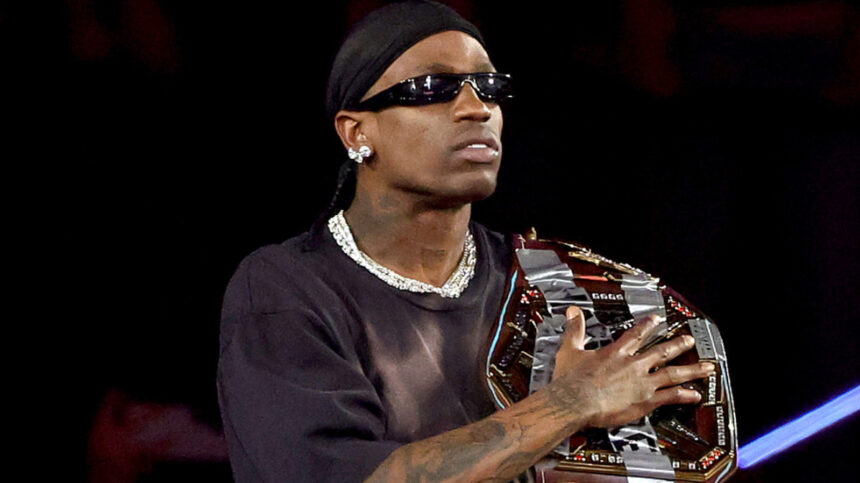 Travis Scott deserves to take a spear of a Bronbreaker like iShowspeed