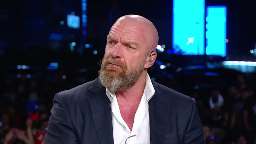 Triple H says the current champion is one of the "most improved" stars on the roster