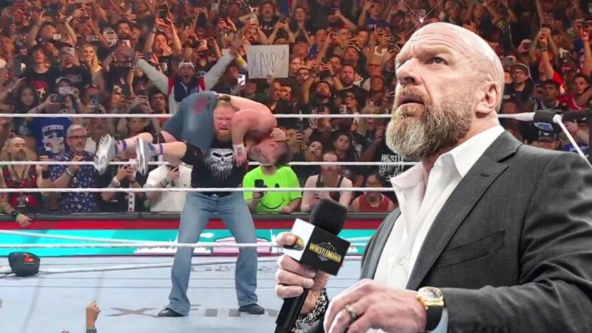 Triple H suggests that John Cena requested a WWE return for Brock Lesnar