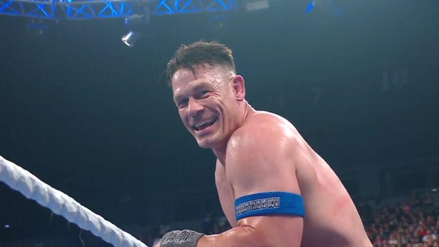 WWE is discussing moving John Cena's final match on the same date as the AEW event