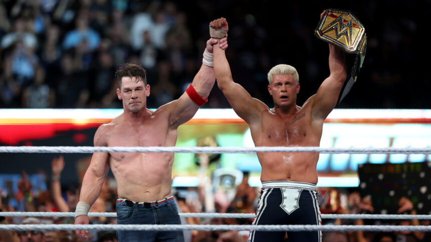 John Cena teams up with Cody Rhodes (but Drew McIntyre laughs at the end) on WWE SmackDown