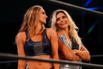 Anna Jay and Tay Melo. Photo: AEW