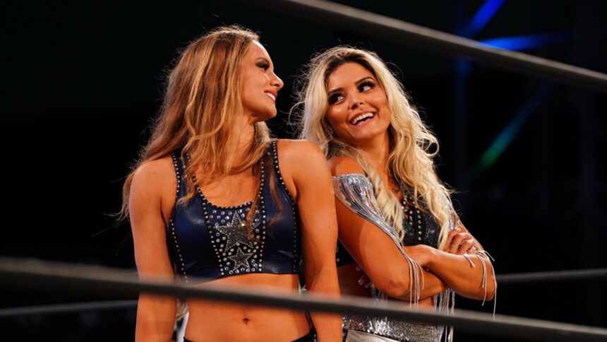 Anna Jay and Tay Melo. Photo: AEW