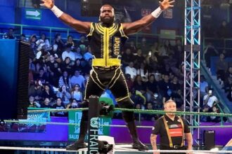 Apollo Crews returns to ring at AAA Alianzas event after peck injury
