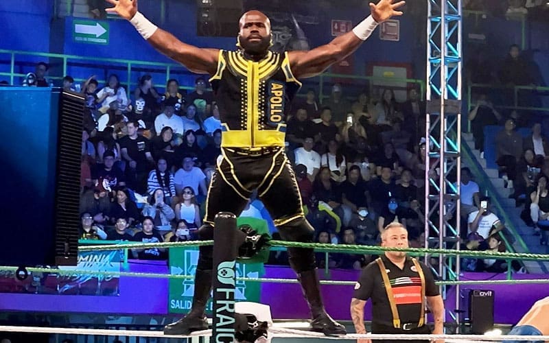 Apollo Crews returns to ring at AAA Alianzas event after peck injury