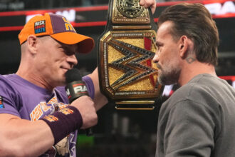 John Cena and CM Punk. Photo: WWE.com