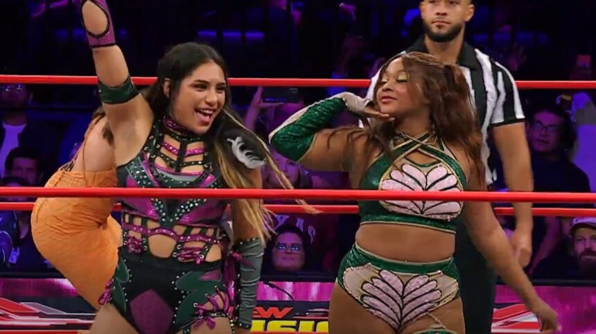 Backstage news regarding Maya World and Haiyan's AEW status after recent clash match