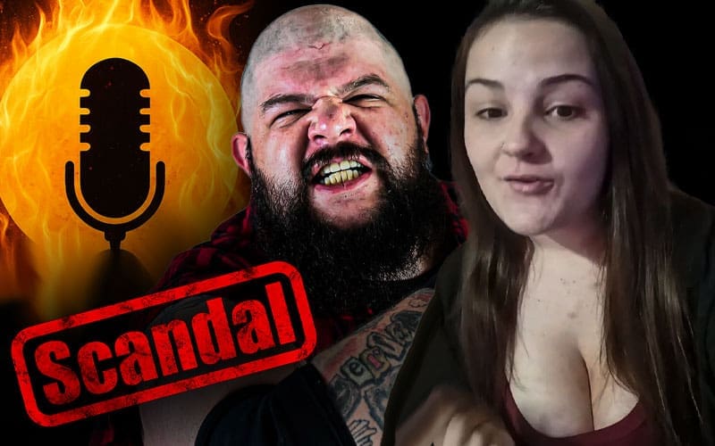 Controversy erupts for indie wrestler as risqué podcast interview causes major problems at home