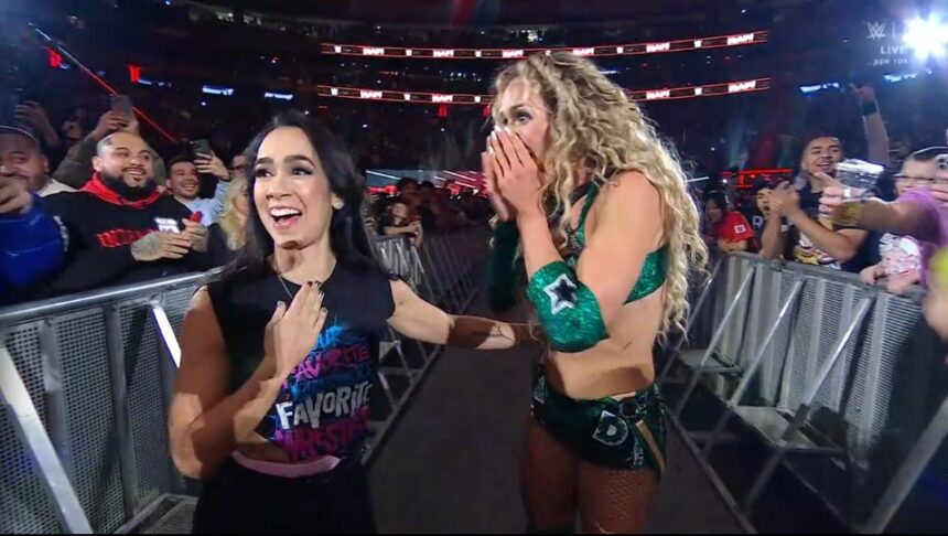 Maxine Dupri becomes new Women's Intercontinental Champion after AJ Lee distraction