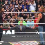 Roman Reigns and Brock Lesnar