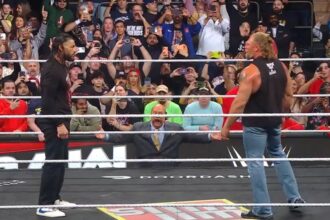 Roman Reigns and Brock Lesnar