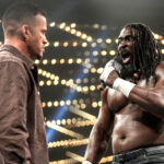 Ricky Saints and Oba Femi. Photo: WWE.com