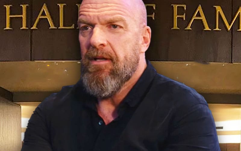 Triple H talks about the possibility of being physically inducted into the WWE Hall of Fame