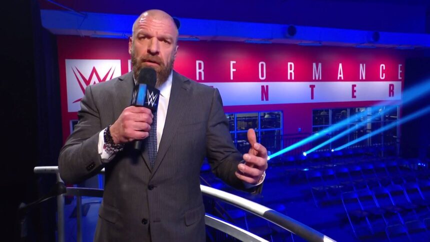 WWE needs to push injured star Triple H wants to stay 'forever'. he is in the performance center