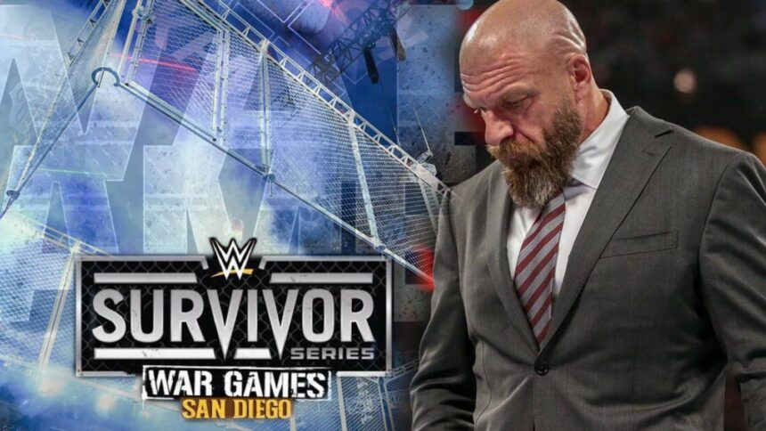 WWE War Games became a forced gimmick match