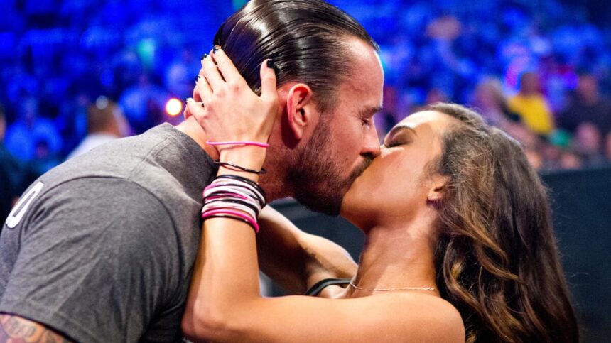 AJ Lee recalls his first kiss on WWE TV commercial Punk
