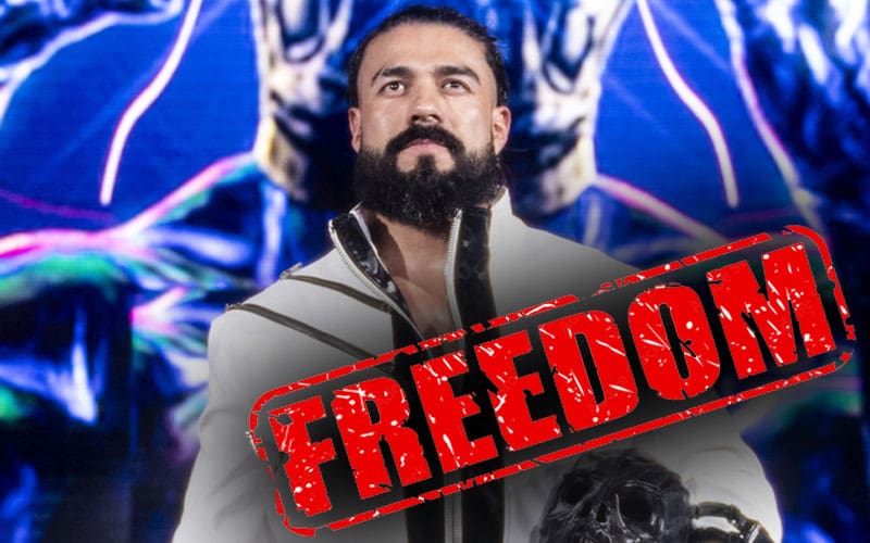 Andrade is free to sign anywhere after his WWE contract officially ends