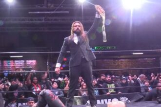 Andrade makes a surprise appearance for HOG and takes Charles Mason down with a vicious attack